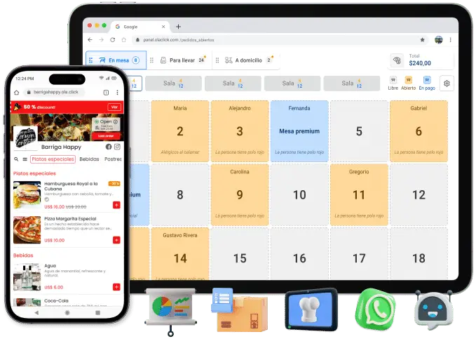 olaclick ponto de venda online completo