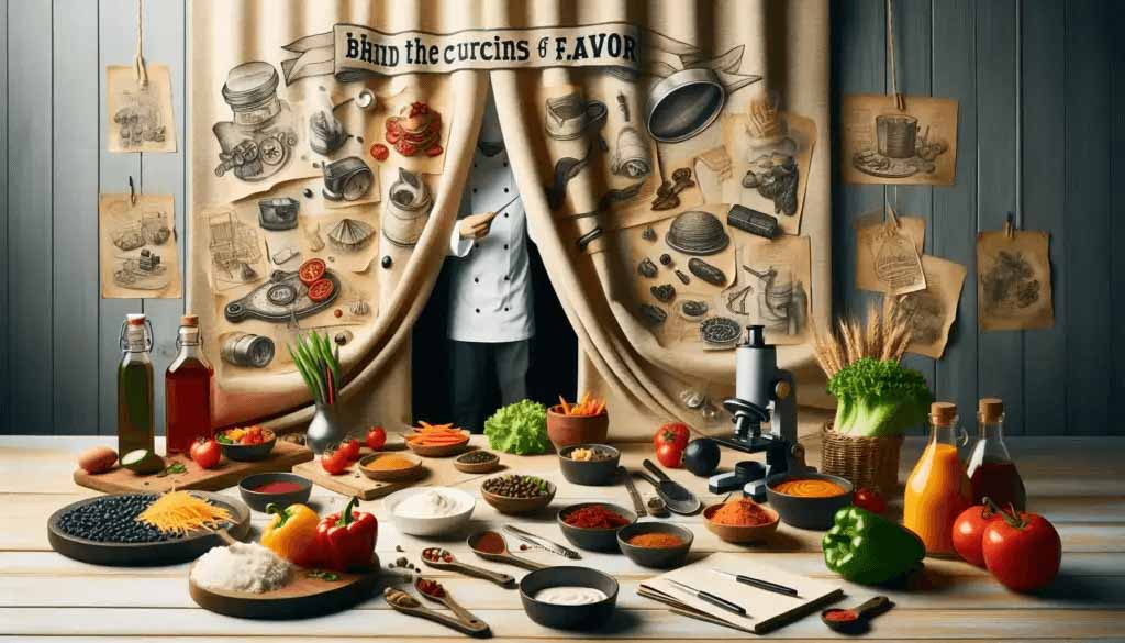 Por trás das cortinas do sabor- uma imersão no processo criativo da criação de cardápios_