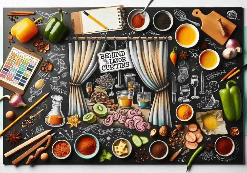 Por trás das cortinas do sabor- uma imersão no processo criativo da criação de cardápios_