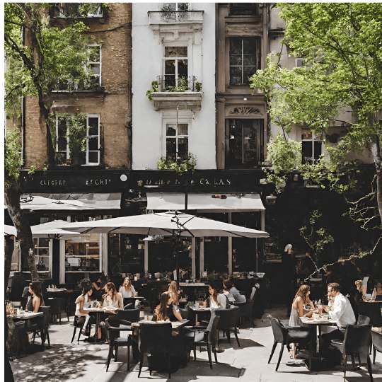 restaurante por fuera