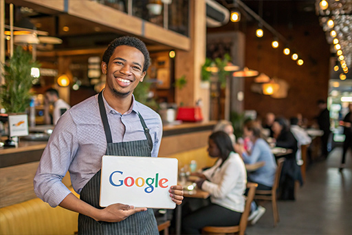 Google Ads e o cardápio web