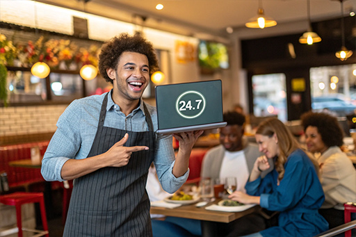 Cardápio Web com Assistente Virtual: Atendimento 24h