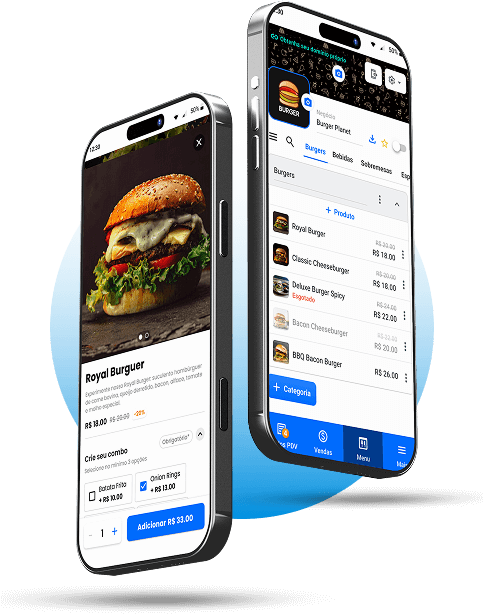 processo cardapio web