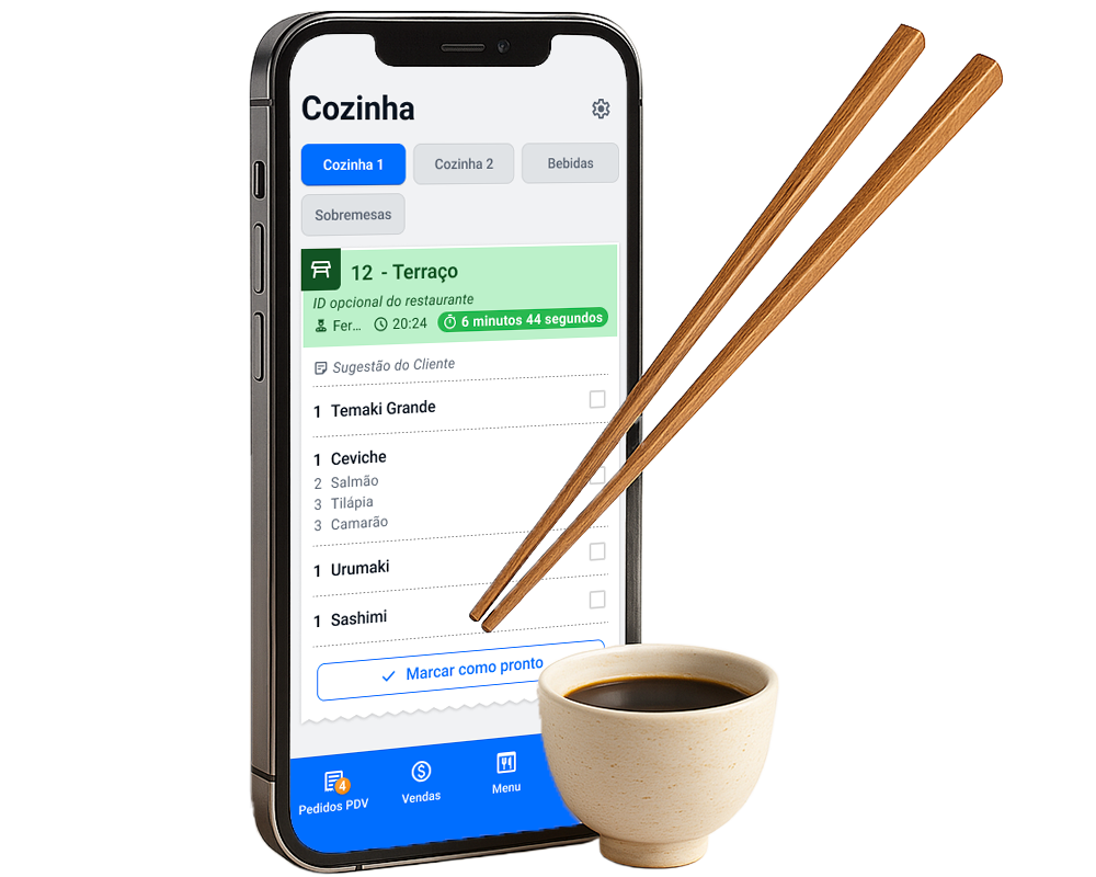 Sistema para Comida Japonesa