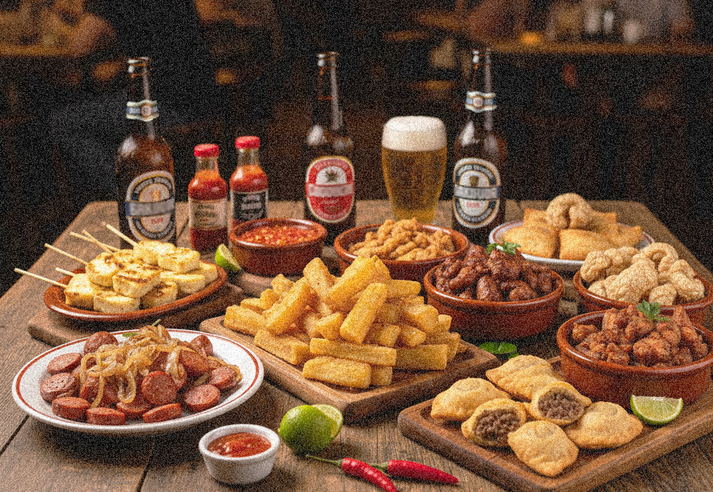 dicas comida de boteco e petiscos para bar