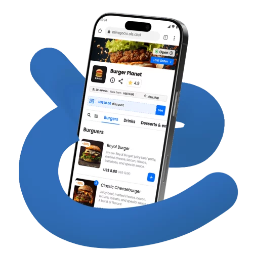 Sempre que possível, use fotos reais dos seus pratos