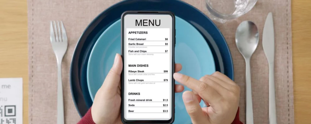 menu digital