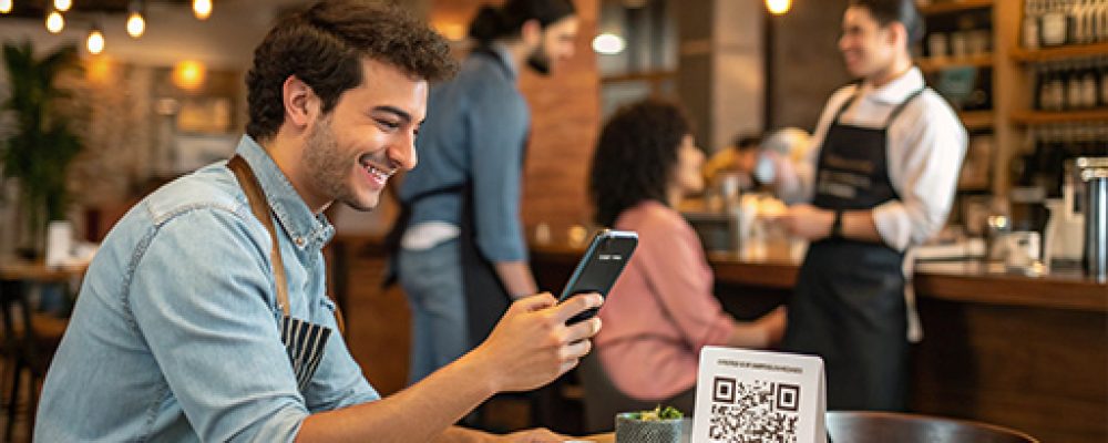 menu web escaneável com QR