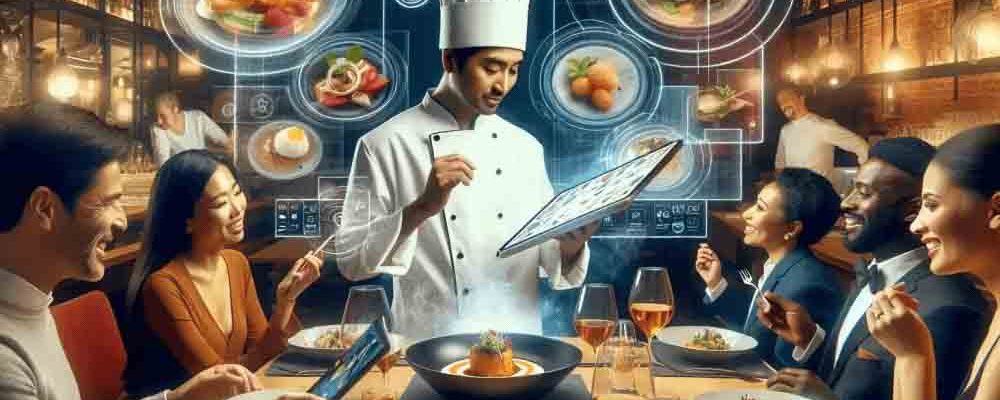 Transformação digital em restaurantes- cardápio digital, inovação e experiência única!_