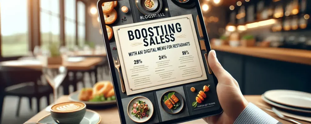 Impulsa tus ventas con un menú digital atractivo para restaurantes